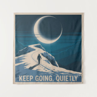 Keep Going, Quietly タペストリー