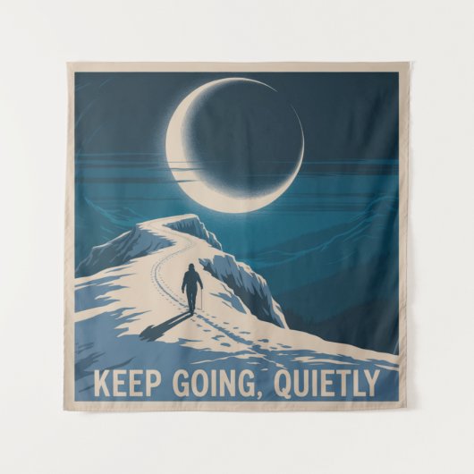 Keep Going, Quietly タペストリー (正面)