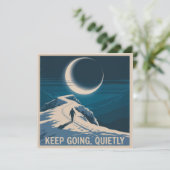 Keep Going, Quietly 招待状 (スタンド正面)