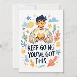 Keep Going, You’ve Got This Encouragement Card シーズンカード