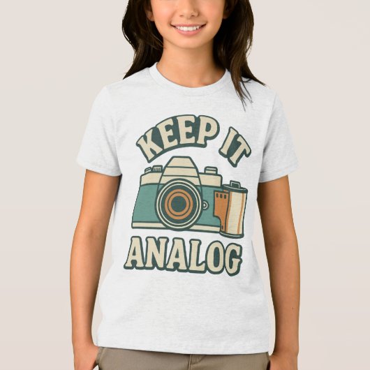 Keep it analog トライブレンドＴシャツ (正面)