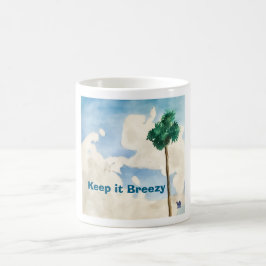 Keep it Breezy コーヒーマグカップ