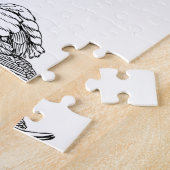 Keep It Classy Elegant Swan ジグソーパズル (側面)