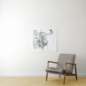 Keep It Classy Elegant Swan タペストリー (インサイチュ(横))