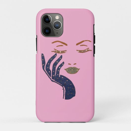 KEEP IT CUTE SERIES - ネイビーブルー Case-Mate iPhoneケース (裏面)