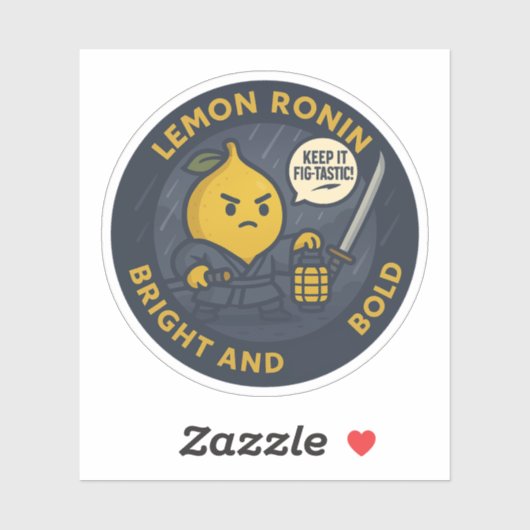 Keep It Fig-tastic Samurai Lemon  シール (シート)