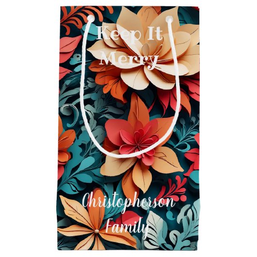 Keep It Merry スモールペーパーバッグ (正面)