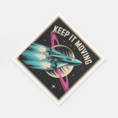 Keep It Moving スタンダードランチョンナプキン (角)