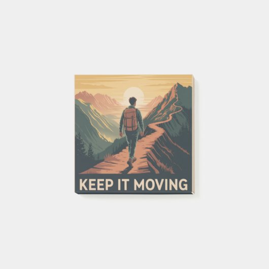Keep It Moving ポストイット (正面)