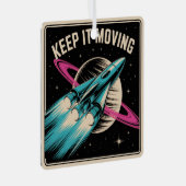 Keep It Moving メタルオーナメント (正面右)