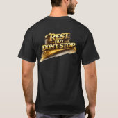 Keep it Moving | Rest But Don't Stop | T-Shirt Tシャツ (裏面)