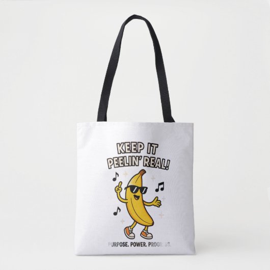 Keep It Real Tote Bag トートバッグ (正面)