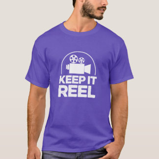 Keep It Reelな映像作家の友達 Tシャツ