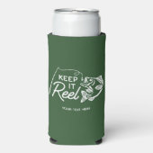 Keep It Reel Fishing Father's Day Gift スリム缶クーラー (Seltzer正面)