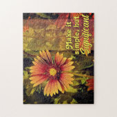 Keep it Simple But Significant Blanket Flower ジグソーパズル (縦)