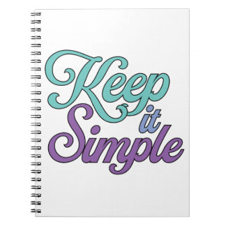 Keep It Simple Notebook (Purple) ノートブック