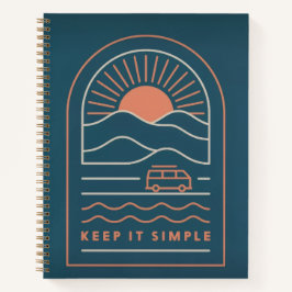 Keep It Simple Spiral Notebook ノートブック