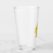 Keep It Tide – おもしろバナナのタイポグラフィーミニマリストデザイン  タンブラーグラス (右)