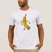 Keep It Tide – おもしろバナナのタイポグラフィーミニマリストデザイン Tシャツ (正面)