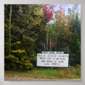 keep maine green ポスター (正面)