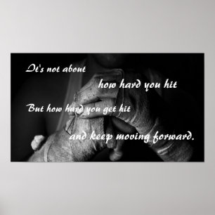 Keep Moving Forward Motivational Poster ポスター