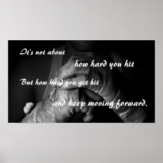 Keep Moving Forward Motivational Poster ポスター