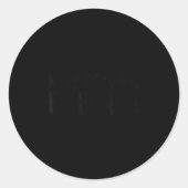 Keep Moving Forward Shirt Funny Motivation Career  ラウンドシール (正面)