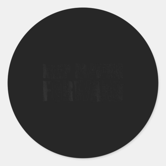 Keep Moving Forward Shirt Funny Motivation Career  ラウンドシール (正面)