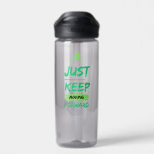 Keep Moving Forward Sports Water Bottle