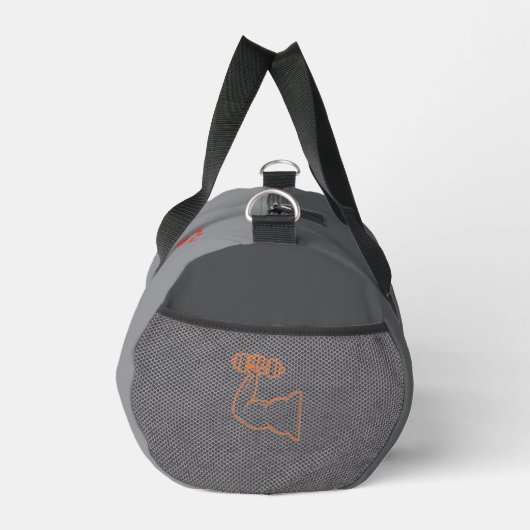 Keep Moving – Rugged Gym Bag for Men ダッフルバッグ (右)