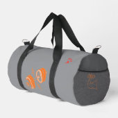 Keep Moving – Rugged Gym Bag for Men ダッフルバッグ (右コーナー)