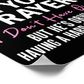 Keep My Husband In Your Prayers I Don't Have One Y ポスター (角)