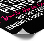 Keep My Husband In Your Prayers I Don't Have One Y ポスター (角)