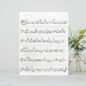 Keep Of The Promise Song Sheet Music Paper Sheet (スタンド正面)