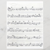 Keep Of The Promise Song Sheet Music Paper Sheet (正面)