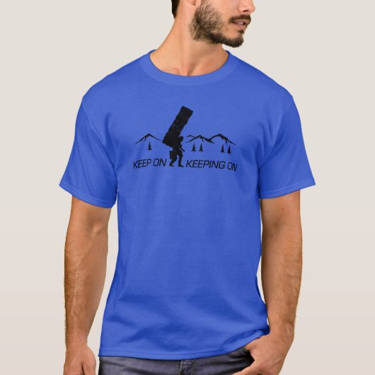 Keep On Keeping On インバーテッド Tシャツ (正面)