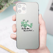 Keep on resisting with the Portland frog シール (スマートフォン)