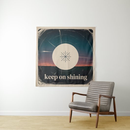 Keep On Shining タペストリー (インサイチュ)