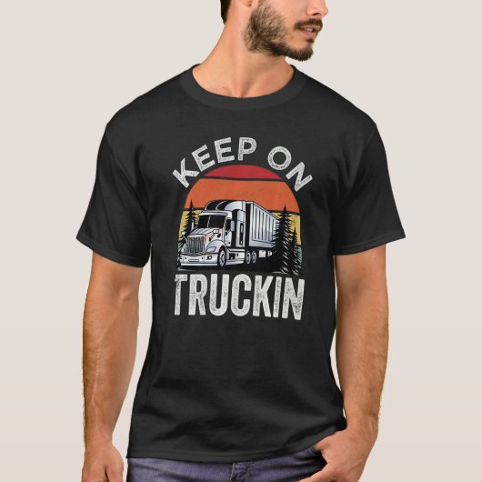 Keep On Truckin Tシャツ (正面)