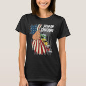 Keep On Trucking Flag Us Tシャツ (正面)