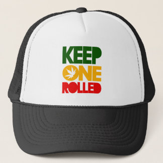 Keep one rolled - Herb Rasta Reggae - Trucker Cap キャップ