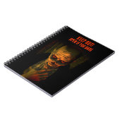 Keep Out! Open If You Dare. Zombie ノートブック (左側)