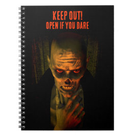 Keep Out! Open If You Dare. Zombie ノートブック