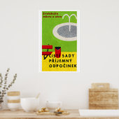 Keep Parks Clean - Matchbox Print - Czech Wall Art ポスター (キッチン)