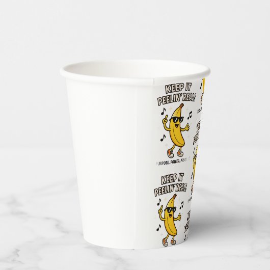 Keep Peelin  Cloth Napkin 紙コップ (右)