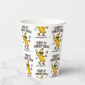 Keep Peelin  Cloth Napkin 紙コップ (正面)