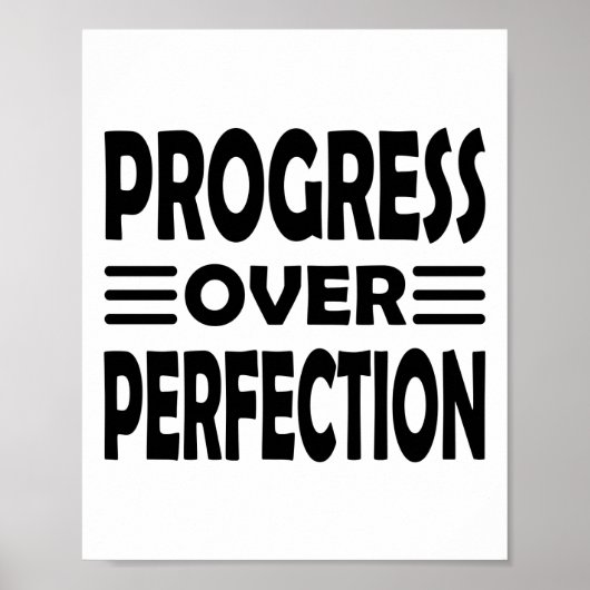 Keep Progressing | Growth Before Perfection ポスター (正面)