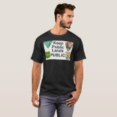 KEEP PUBLIC LANDS PUBLIC Classic T-Shirt Tシャツ (正面フル)
