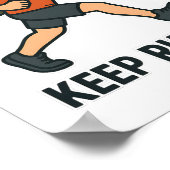 Keep Rucking - Motivational Ruck March Poster ポスター (角)