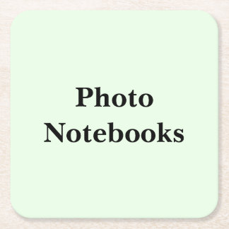 Keep Scrolling to See These Photo Notebooks -  スクエアペーパーコースター